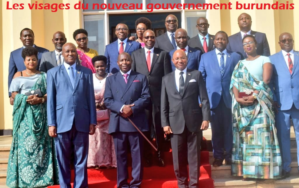 Les Visages Du Nouveau Gouvernement Burundais Radio T L Vision